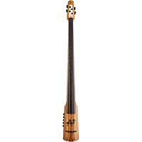 Ns Design Cr Series Cr-4M Electric Upright Double Bass Zebrawood