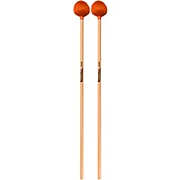Innovative Percussion Anders Astrand Marimba Rattan Vibraphone Mallets Orange Cord Medium Heavy