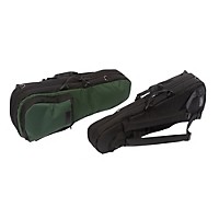 Mooradian Shaped Violin Case Slip-On Cover Black With Backpack Straps